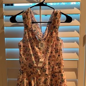 Minnie Mouse light pink dress size small